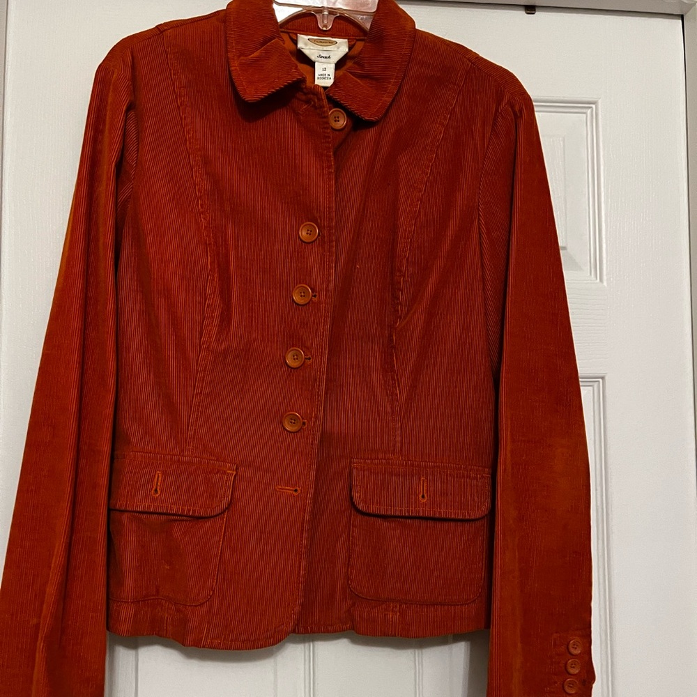 Jacket. Orange size-12